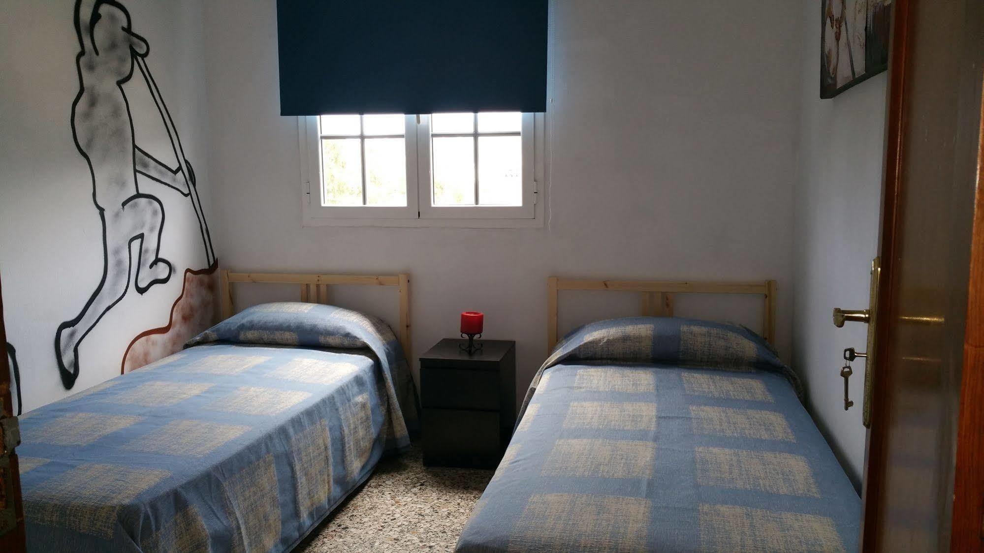 Del Pino Hostel Teror Bagian luar foto