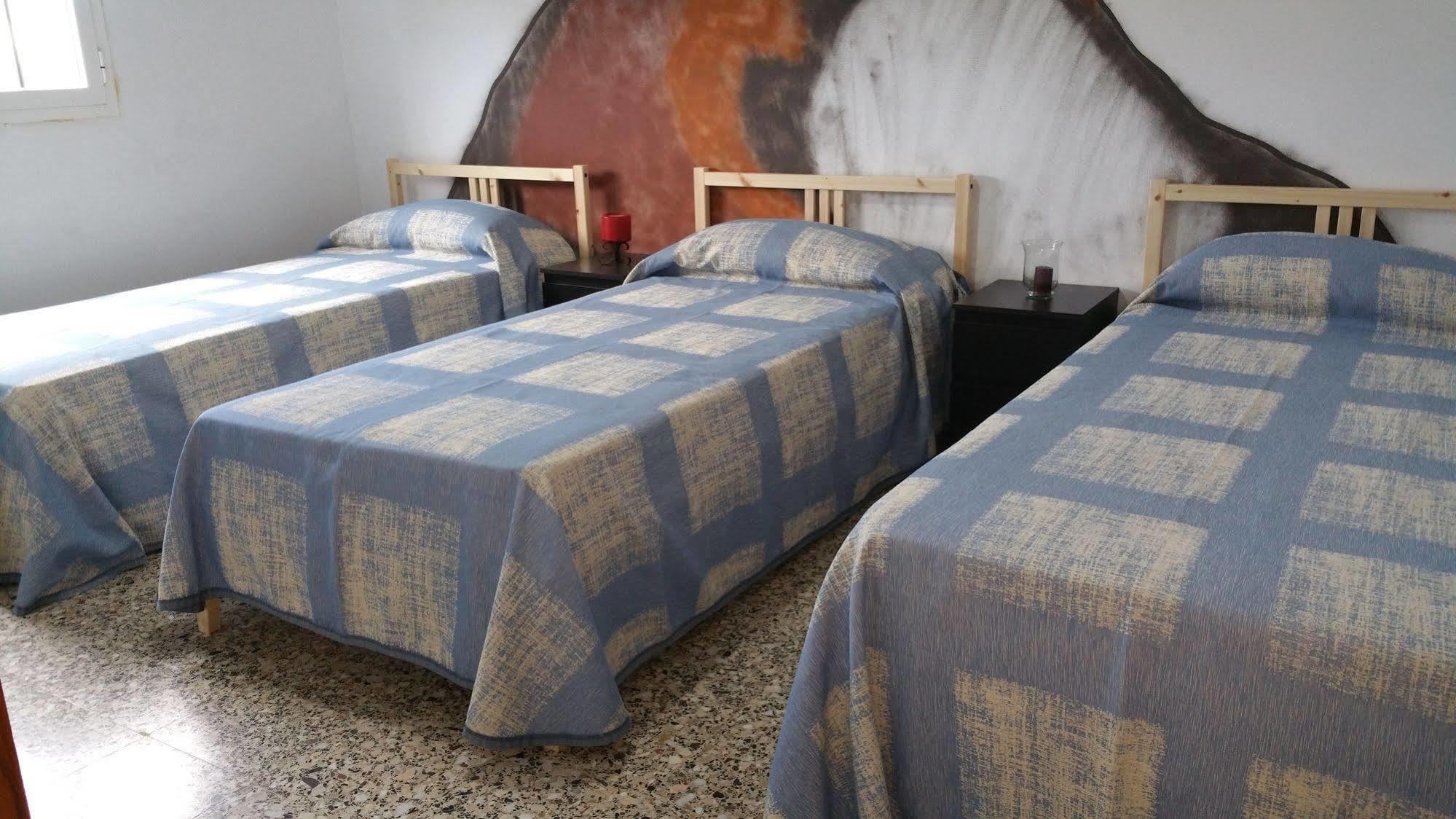 Del Pino Hostel Teror Bagian luar foto